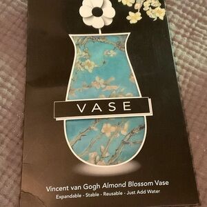Blue Almond Blossom Accent Vase